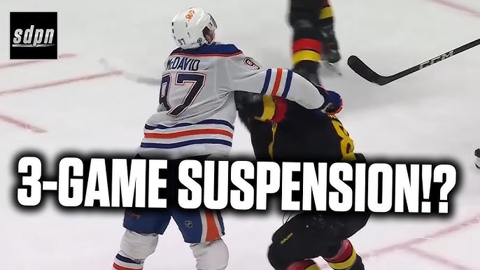 Instant Analysis - Connor McDavid SUSPENDED 3-Games!? w/ Steve Dangle