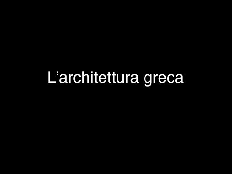 Architettura greca