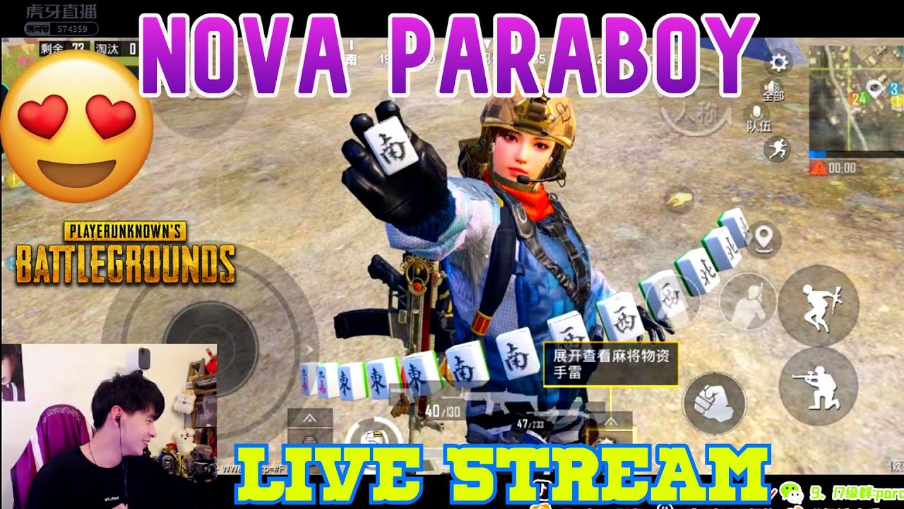 Nova Paraboy God of pubg mobile Live stream Of 2021-11-16 