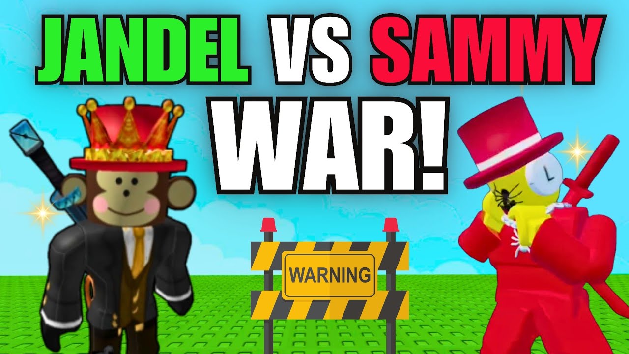 Jandel vs Sammy: The Roblox Admin Abuse War is HERE! - YouTube