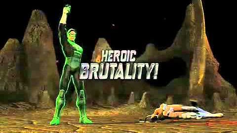 Mortal Kombat vs DC Universe  DC Green Lantern Heroic Brutalities