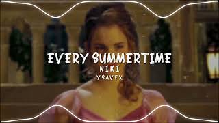 every summertime - niki [edit audio]