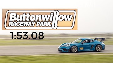 Porsche GT4 RS Hot Lap at Buttonwillow 13CW | 1:53.08