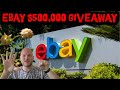 Ebay is giving away 500000 cash to small sellers no joke