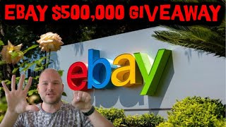 Ebay is Giving Away $500,000 Cash to Small Sellers. NO JOKE