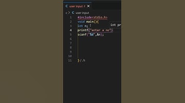 How to take input in c language #ytshorts #shorts #codelearner