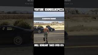The Sergeant Took Over the Lobby #gtaonline #drillsergeant