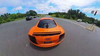 2008 Audi R8 4.2L V8 w/ exhaust