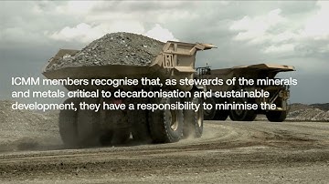 ICMM Members Commit to Net Zero Scope 1 and 2 GHG Emissions by 2050 or Sooner