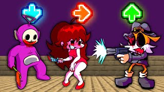 HORROR Teletubbies, Gf, Sonic | FNF Character Test | Gameplay VS Playground