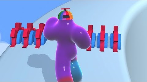 Blob Runner 3D Game - Walkthrough Level 5 - 8