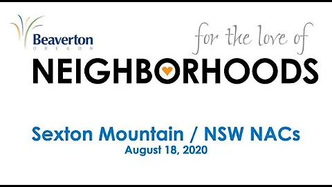 Beaverton Sexton Mountain - Neighbors Southwest NA...