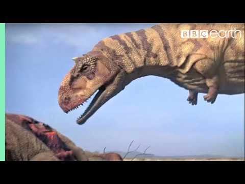 Ferocious Dinosaur Moments  | Top 5 | BBC Earth