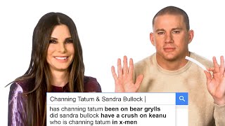 Channing Tatum & Sandra Bullock Answer the Web's Most Searched Questions | WIRED Thumb