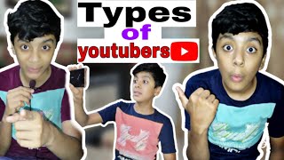 Types of youtubers|comedy skit|Masti mzak