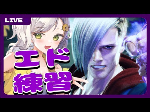 【スト６】エドのコンボ練習するダニ🌸有識者募集【Vtuber】