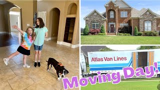 MOVING DAY | Alabama House Tour &amp; Packing Days Vlog