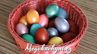 Barvení velikonočních vajíček | Meg v kuchyni