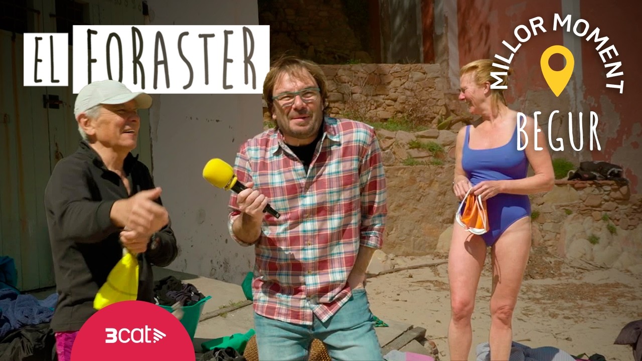 Quim Masferrer: “Està molt freda l’aigua de Begur al gener!”