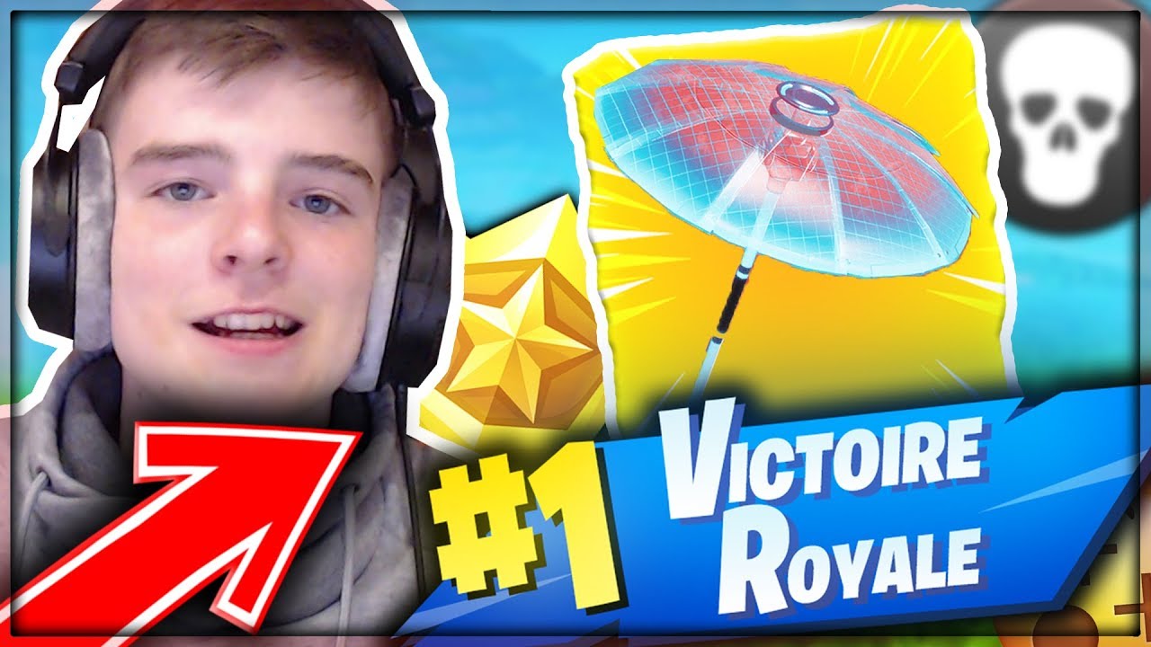 mon premier top 1 de la saison 9 nouveau parapluie sur fortnite battle royale feat arto - nouveau parapluie fortnite saison 9