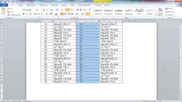 CÁCH ĐÁNH SỐ THỨ TỰ TỰ ĐỘNG CHO BẢNG TRONG WORD|BẢO LONG