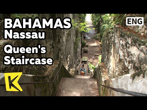 【K】Bahamas Travel-Nassau[바하마 여행-나소]핀 캐슬 요새의 비밀통로 여왕의 계단/Queen's Staircase/Fort Fincastle