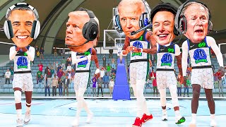 The Presidents play NBA 2K23🤣