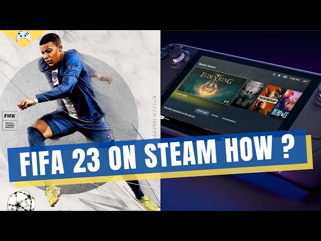 FIFA 23 AGORA RODA NO STEAM DECK VIA XCLOUD #fifa #steamdeck #steamos 