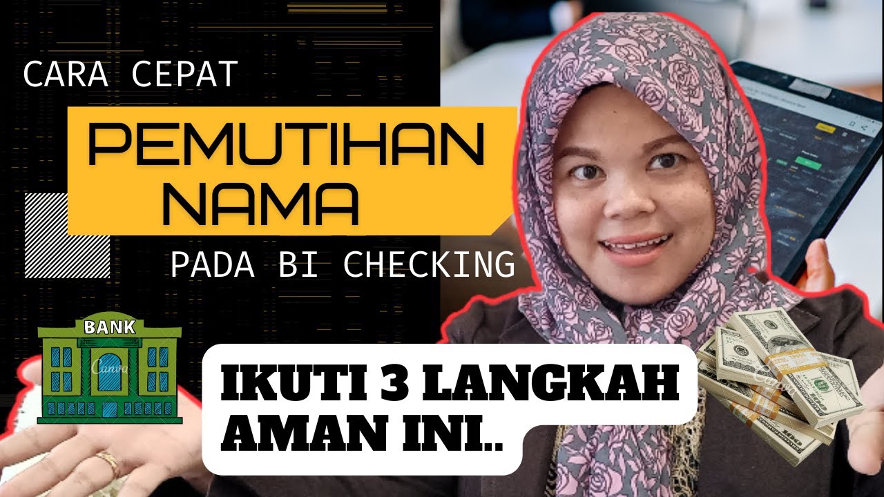 INI DIA CARA CEPAT MEMBERSIHKAN NAMA DI OJK DAN BI CHECKING || HAPUS