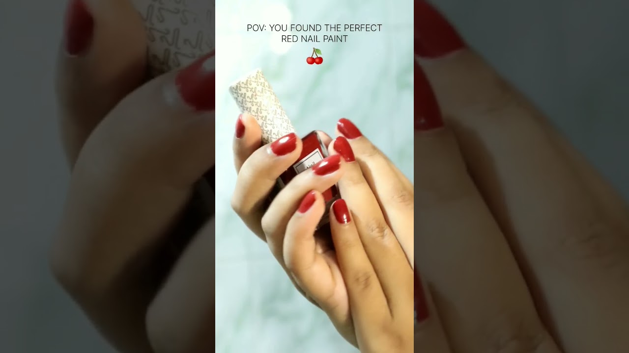 A RED Nail Paint You MUST Try