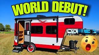 This Is So Freaking Cool First Cab-Over Rv Ive Seen In Decades Retro By Riverside Rv