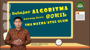 Mari Belajar ALGORITMA