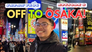 OSAKA VLOG: Travel Day, Teamlab Planets, and Exploring Dotonbori! | JAPAN VLOG 🇯🇵 DAY 6!