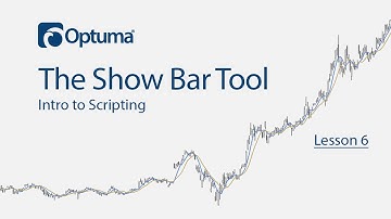 The Show Bar Tool | Intro to Scripting in Optuma