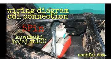 cdi connection kawasaki bajaj ct100 wiring diagram