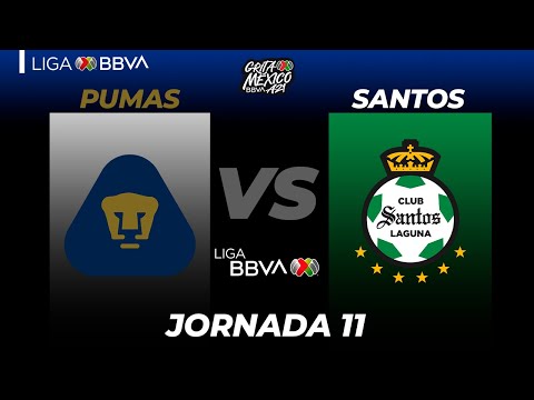 U.N.A.M. Pumas Santos Laguna Goals And Highlights