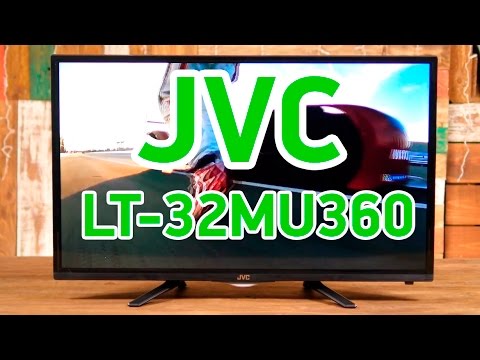 JVC LT-32MU360 - классический телевизор с хорошей сборкой- Видео демонстрация