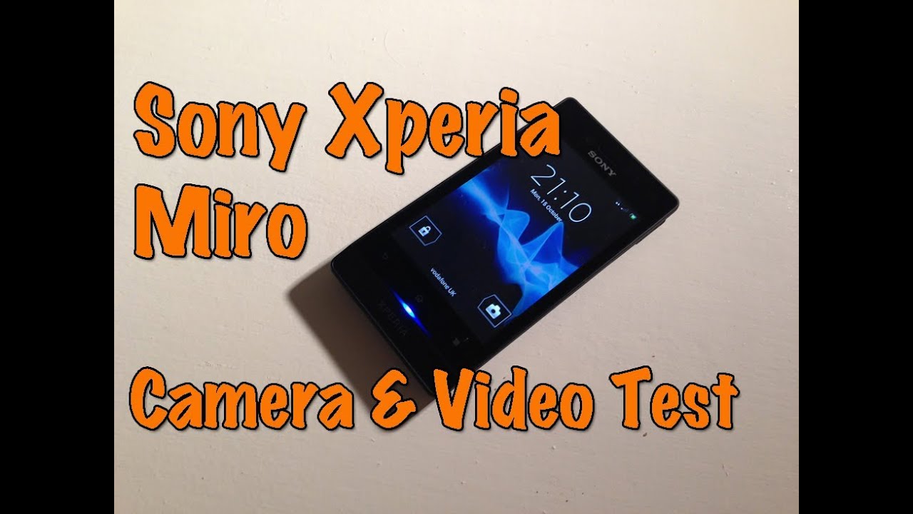 xperia miro test XPERIA MIRO TEST