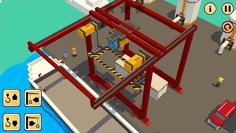 Construction crew 3D - The Harbour - levels 1-10