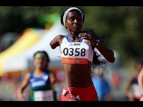 Athletics - women's 200m T46 final - 2013 IPC Athletics World
Championships, Lyon