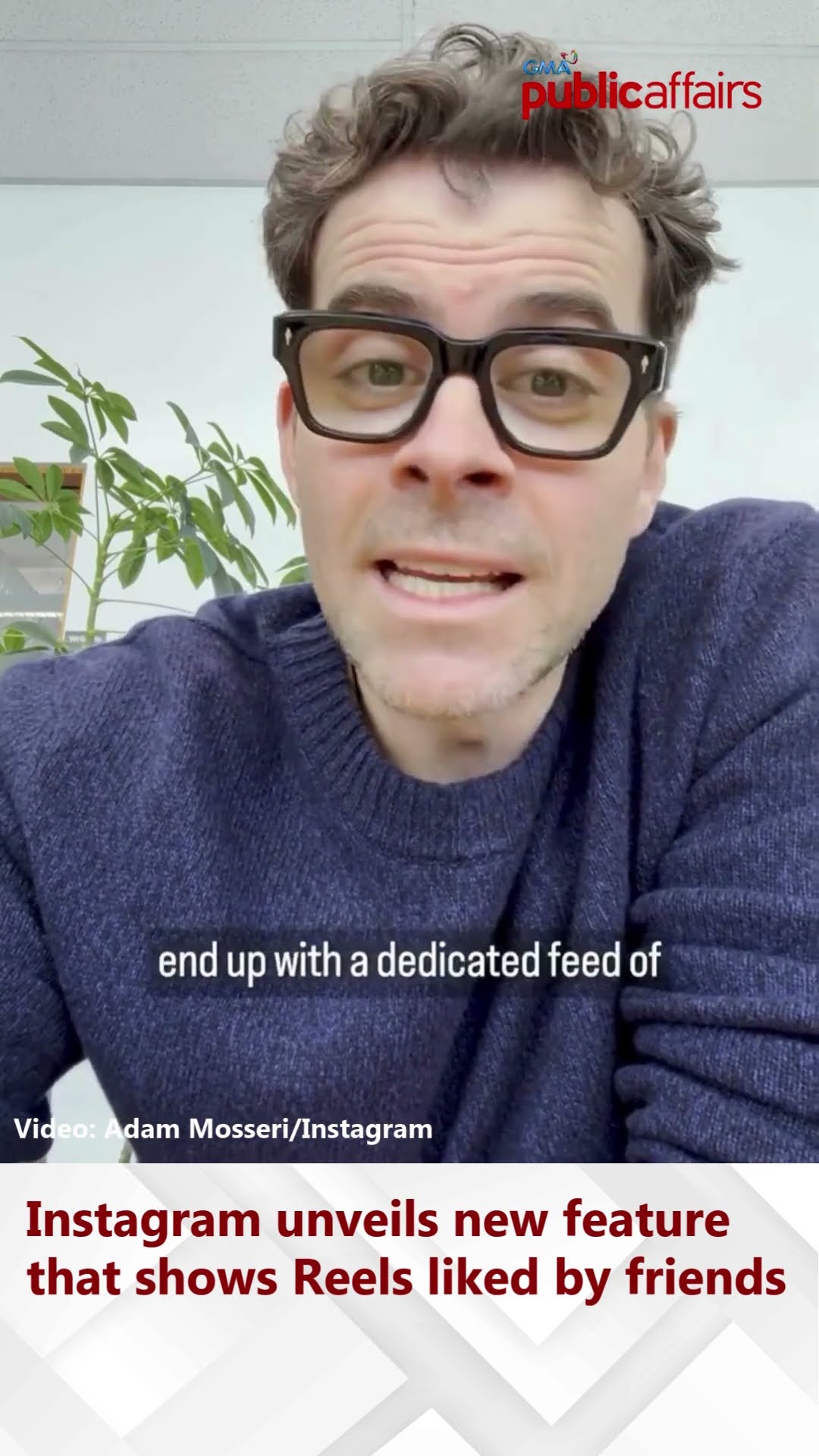 Instagram unveils new feature that shows Reels liked by friends | GMA Public Affairs