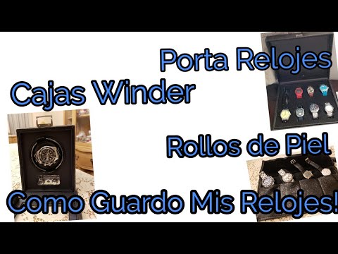Porta Relojes, Cajas Para Relojes, Cajas Winder, Y Rollos de Piel, Como Guardo Mis Relojes! seiko prospex