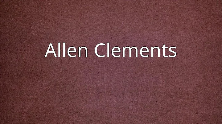 Allen Clements