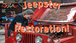 Jeepster Going Commando! Starting a Jeep Restoration  Stacey David's Gearz S17 E6