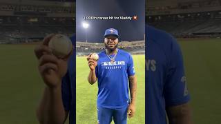 A special message from Vladimir Guerrero Jr. after his 1,000th career hit! #MLB #BlueJays #Toronto