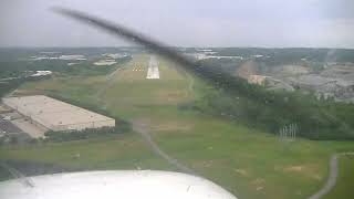 C172 landing at Cobb County Airport (KRYY/Kennesaw)