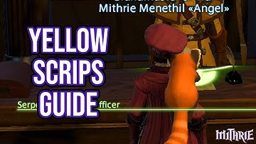 FFXIV 4.0 1181 Crafting Yellow Scrip Farming Guide