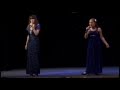 &quot;L-O-V-E&quot; -- a duet by sisters Lara and Victoria Grabois, at Wyckoff&#39;s Got Talent (10/9/2015)
