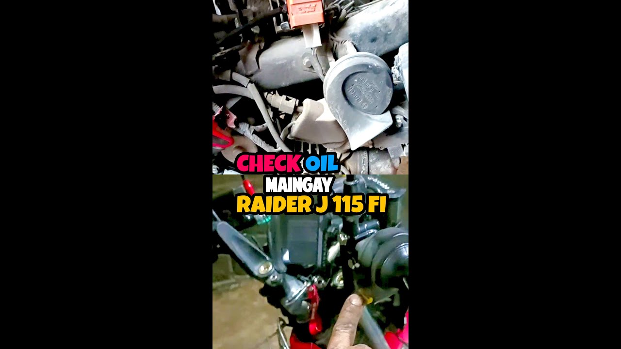 Ugaliing Mag check ng Oil