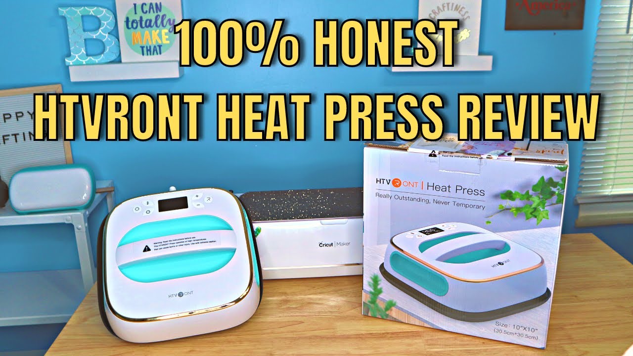 HTVRONT 10x10 Heat Press Review 